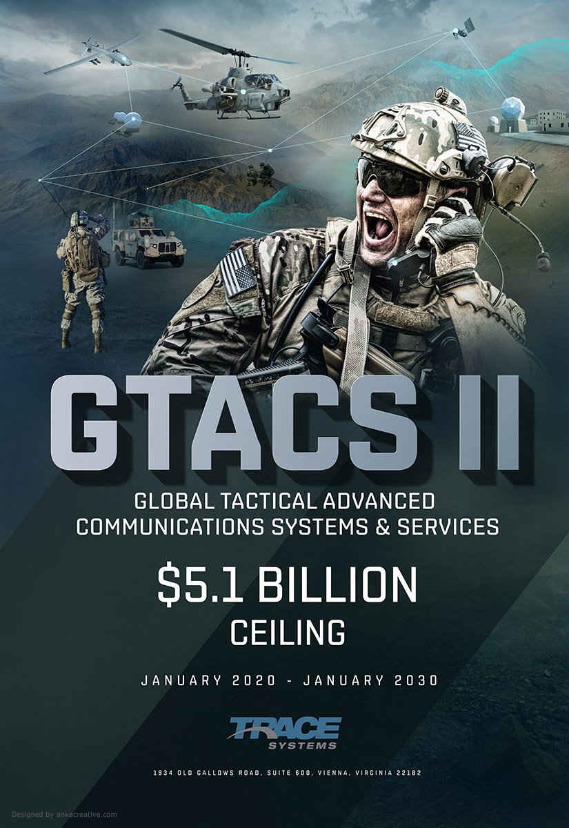 Army GTACS II Trace Systems Contract Award Poster