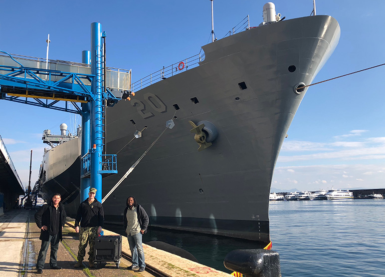 Trace Systems’ M-DRIVE on the USS Mount Whitney