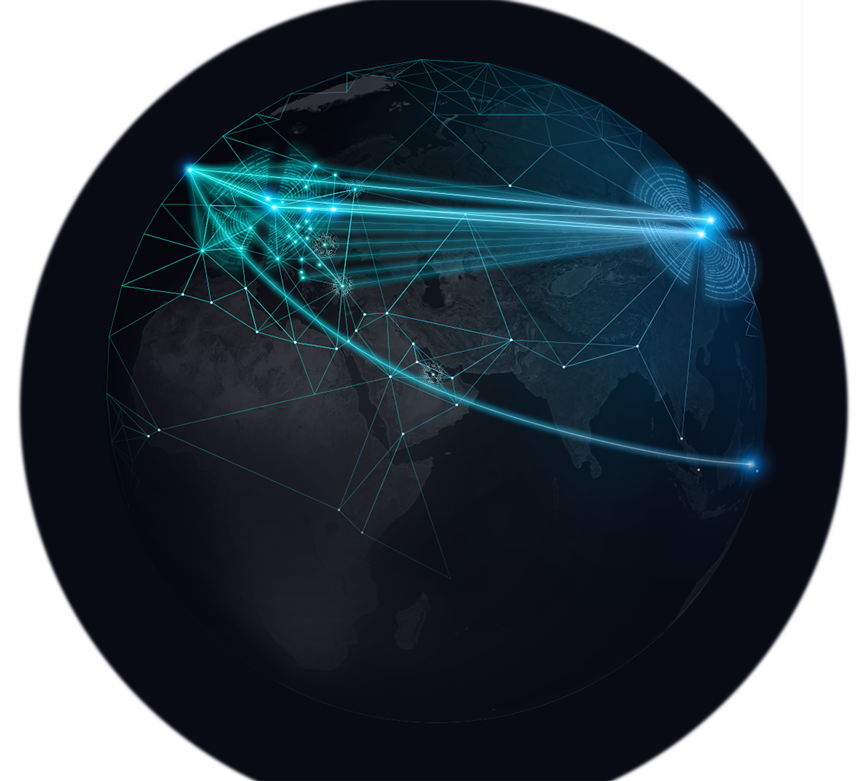 Trace Systems M-PES global locations and connections